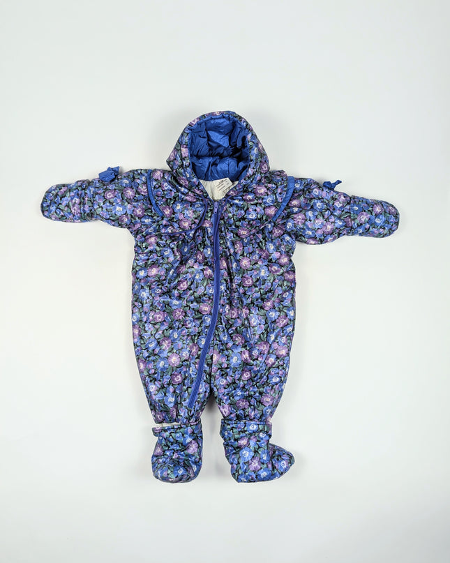Combinaison vintage violette mi-saison - 6m