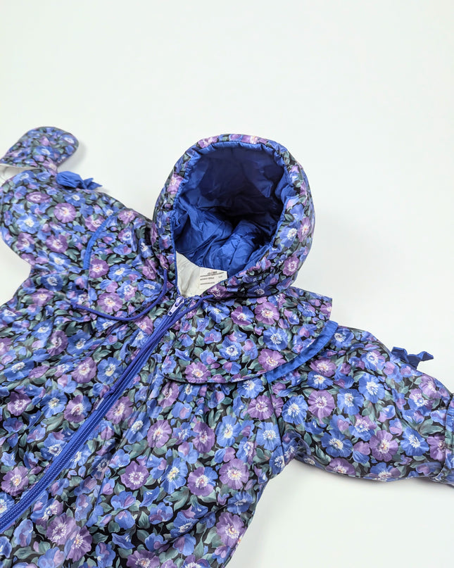 Combinaison vintage violette mi-saison - 6m