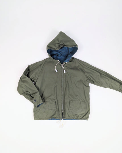 Veste réversible vintage mi-saison - 4-5y