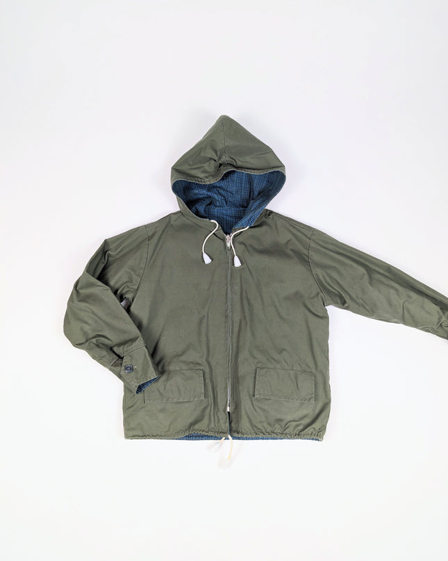 Veste réversible vintage mi-saison - 4-5y