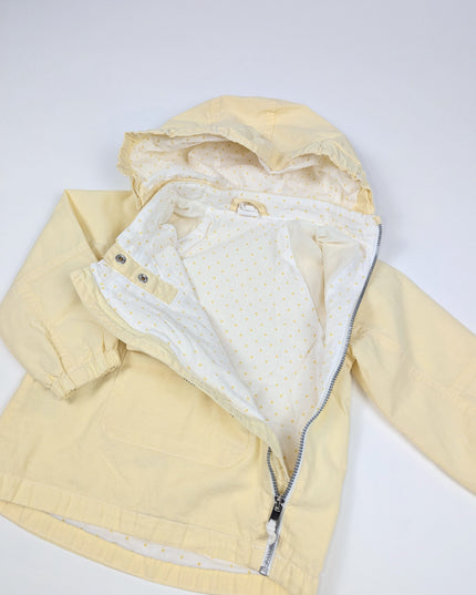 H&M - Veste mi-saison jaune pâle - 18-24m