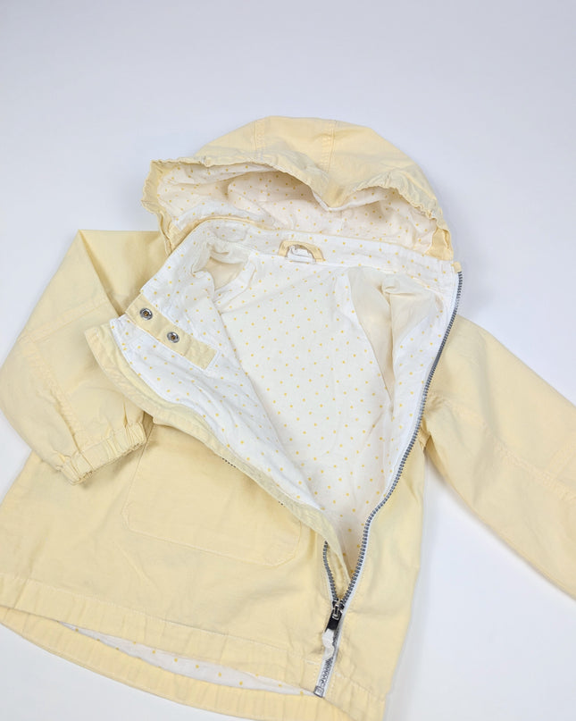 H&M - Veste mi-saison jaune pâle - 18-24m