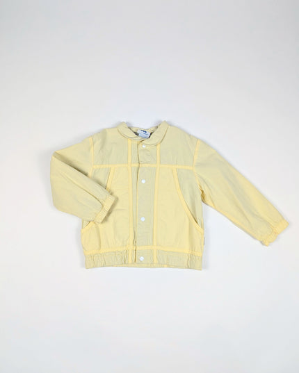 Veste vintage mi-saison jaune pâle - 2-3y