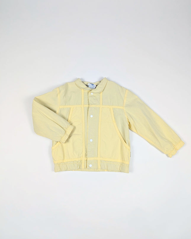 Veste vintage mi-saison jaune pâle - 2-3y