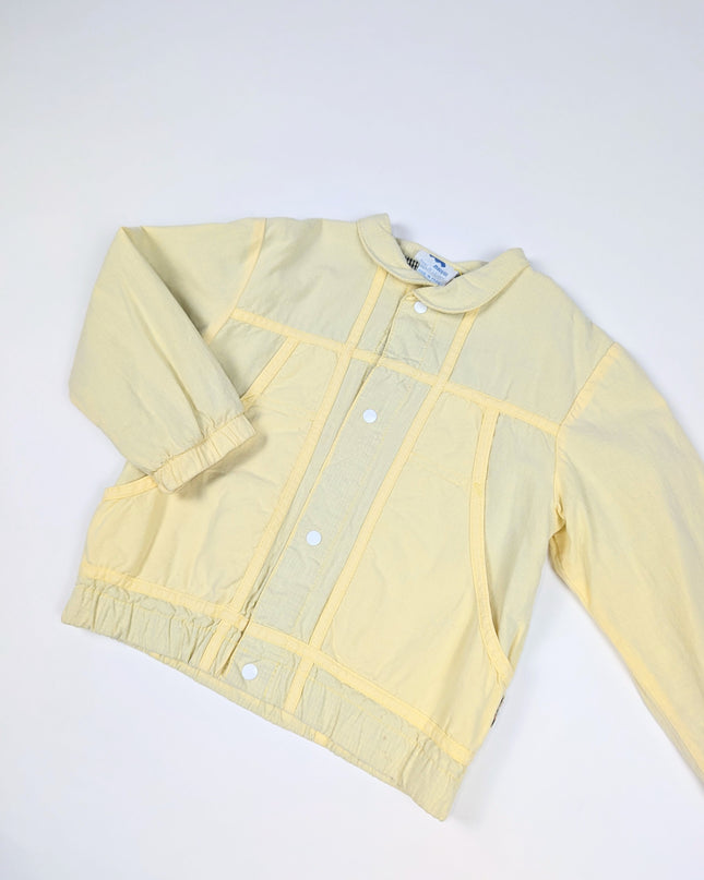 Veste vintage mi-saison jaune pâle - 2-3y