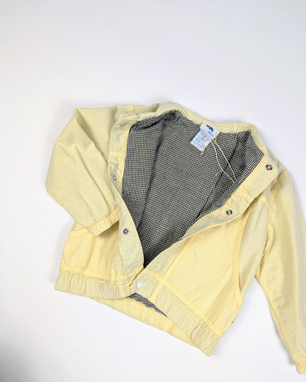 Veste vintage mi-saison jaune pâle - 2-3y