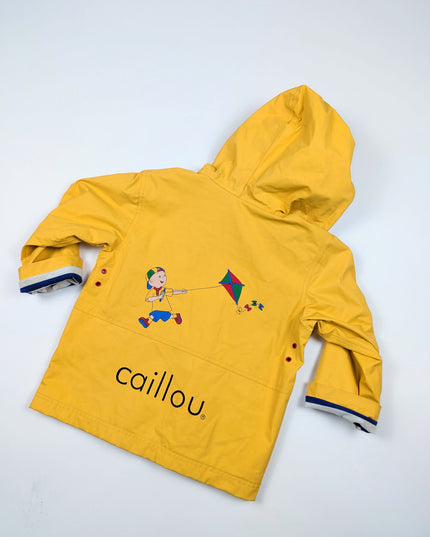 Caillou - Manteau cirée vintage - 4y