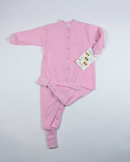 Snugabye - Pyjama vintage rose DEADSTOCK - 18-24m