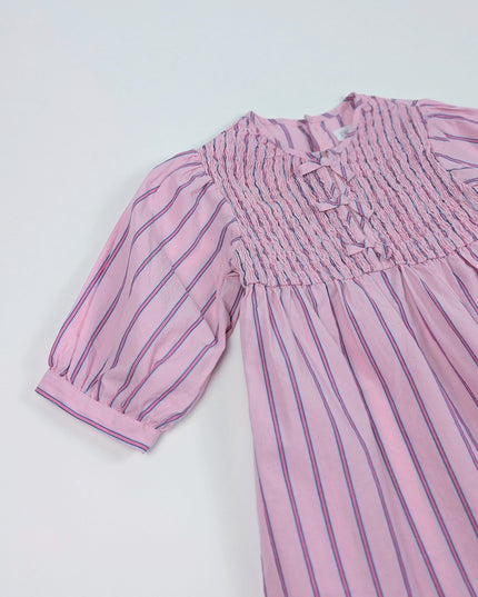 Zara - Robe rose lignée - 4-5y