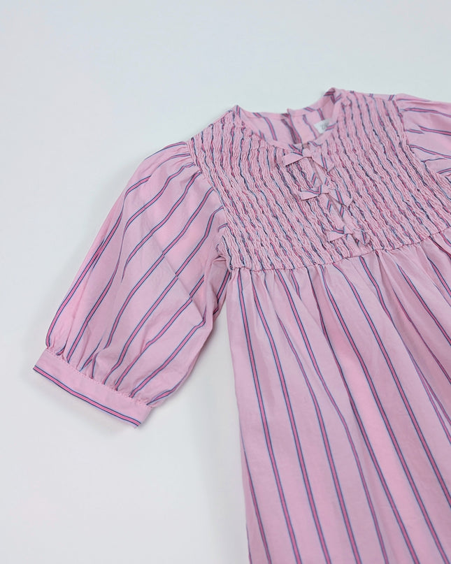 Zara - Robe rose lignée - 4-5y