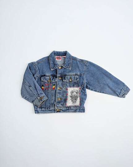 London Blues - Rasta man jeans jacket vintage - 3-4y