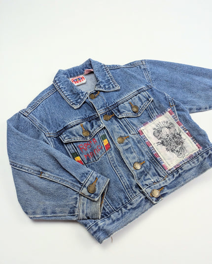 London Blues - Rasta man jeans jacket vintage - 3-4y