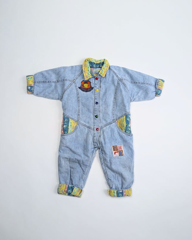 Combinaison vintage de la muerte! - 12m