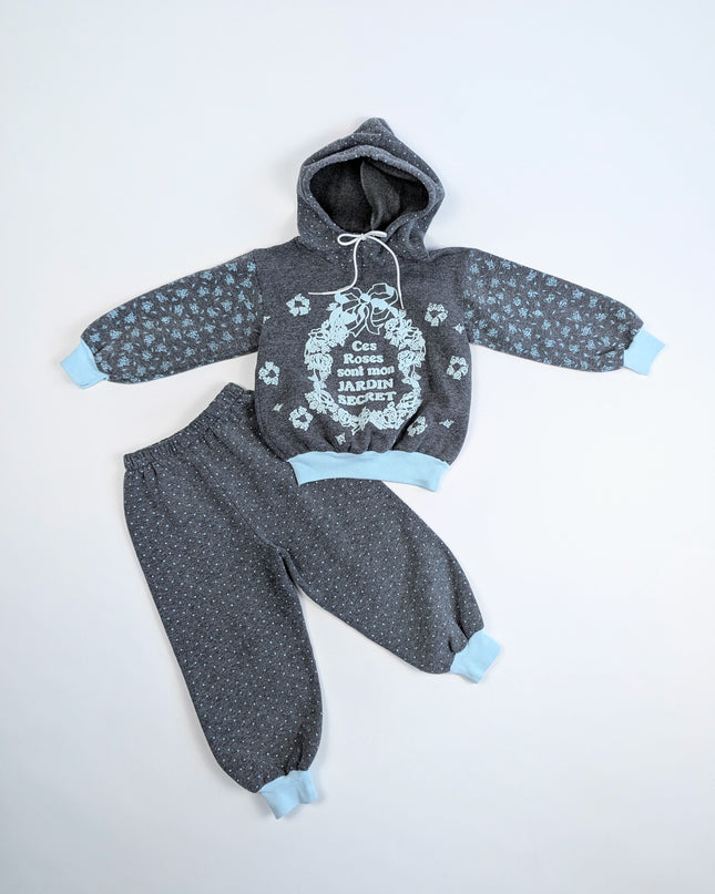 Ensemble vintage Ces roses sont mon jardin secret - 18-24m