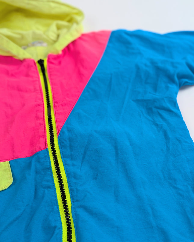 Combinaison fluo vintage mi-saison - 18m
