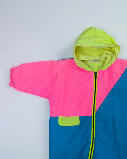 Combinaison fluo vintage mi-saison - 18m