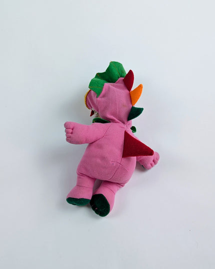 Poupée bébé vintage HK City toys - Déguisement dinosaure