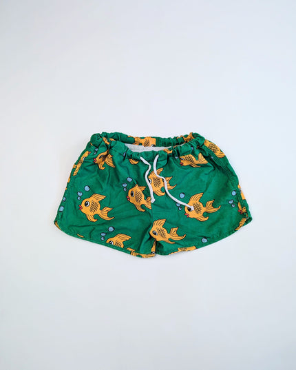 Hugo loves tiki - short de bain poissons - 4-6y