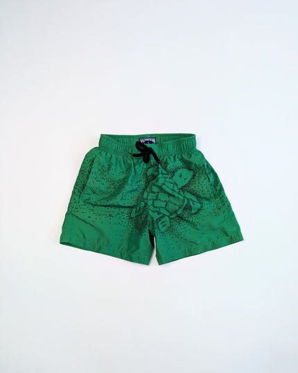 Vilebrequin - Short de bain vert tortue - 4y