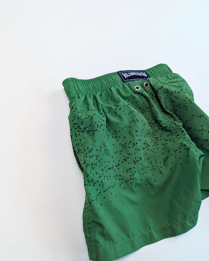 Vilebrequin - Short de bain vert tortue - 4y