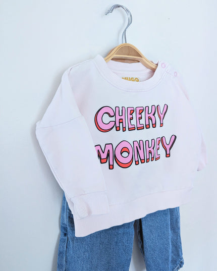 HLT x Poudre organic - Ensemble Cheeky Monkey - 12-18m