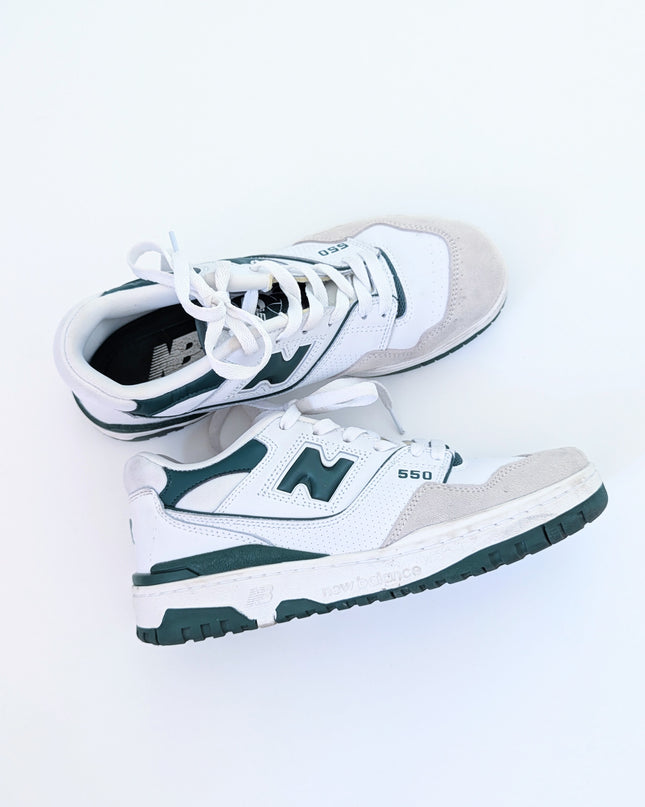 New Balance 550 - Sneakers White Green - 8 us homme
