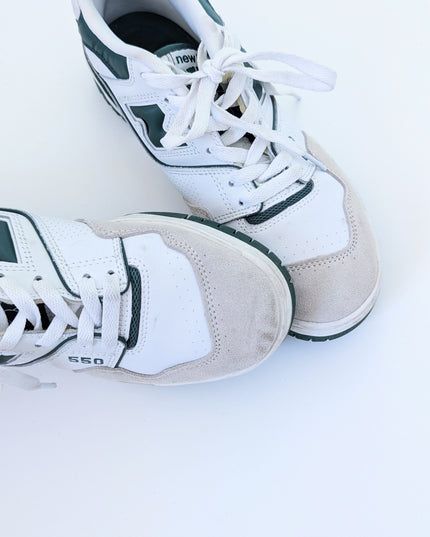 New Balance 550 - Sneakers White Green - 8 us homme