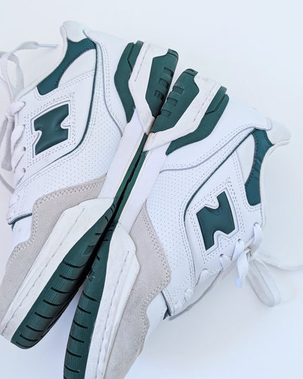New Balance 550 - Sneakers White Green - 8 us homme