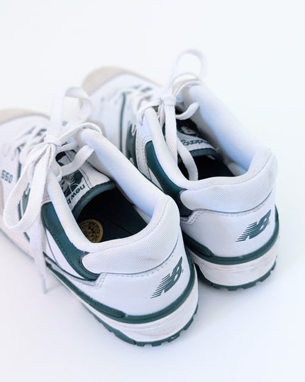 New Balance 550 - Sneakers White Green - 8 us homme