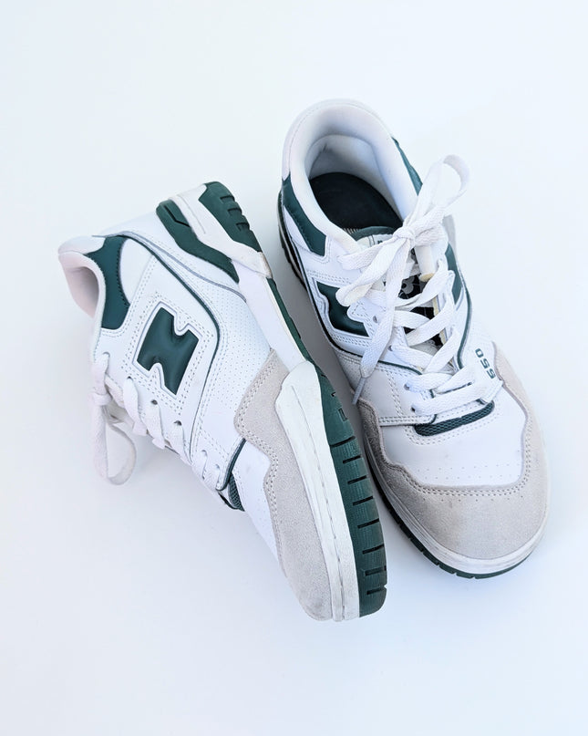 New Balance 550 - Sneakers White Green - 8 us homme