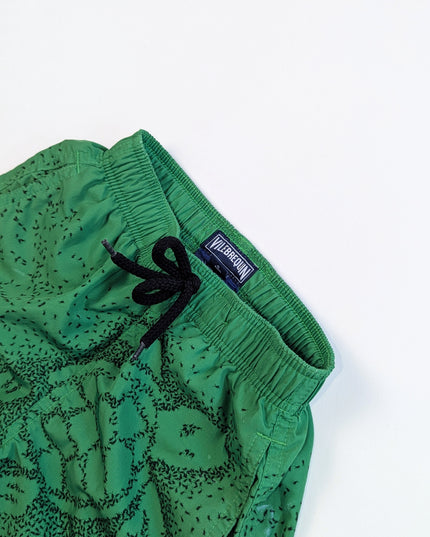 Vilebrequin - Short de bain vert tortue - 4y