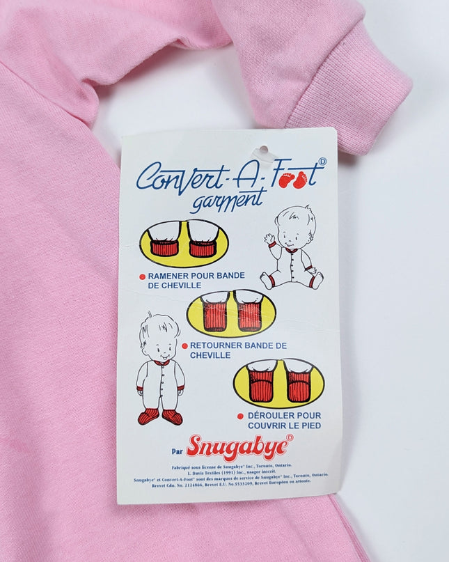 Snugabye - Pyjama vintage rose DEADSTOCK - 18-24m